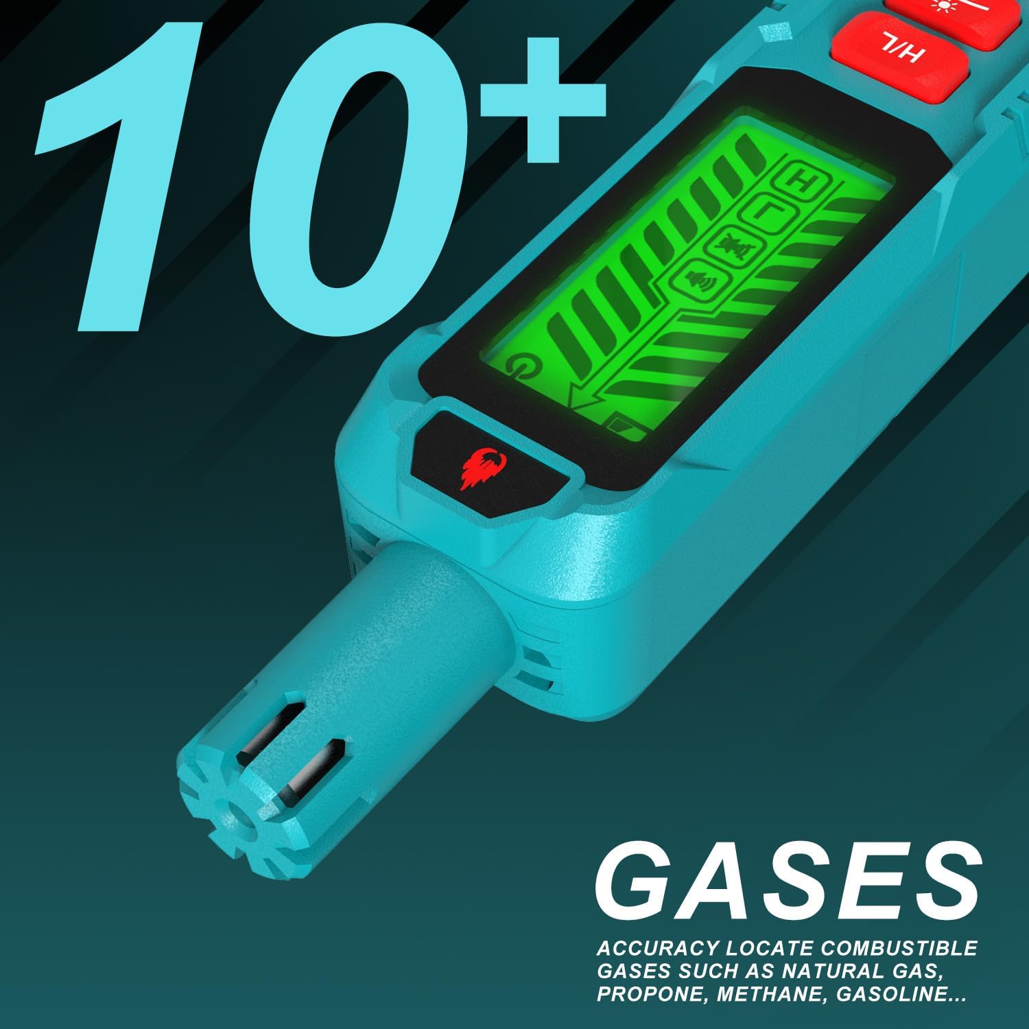 Kiprim® GD01A Erdgas-Detektor Tragbarer Gasmelder