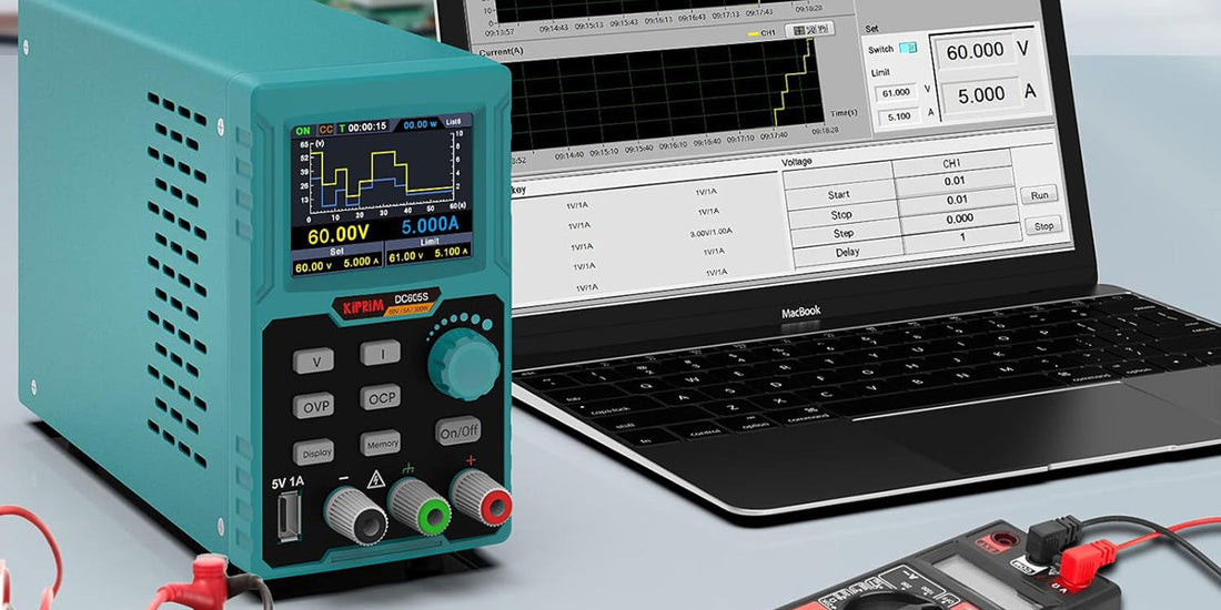 2025 Best Programmable DC Power Supply Under Budget: Kiprim DC605S Real-World Review (0-60V/0-5A, 0.001V Precision)