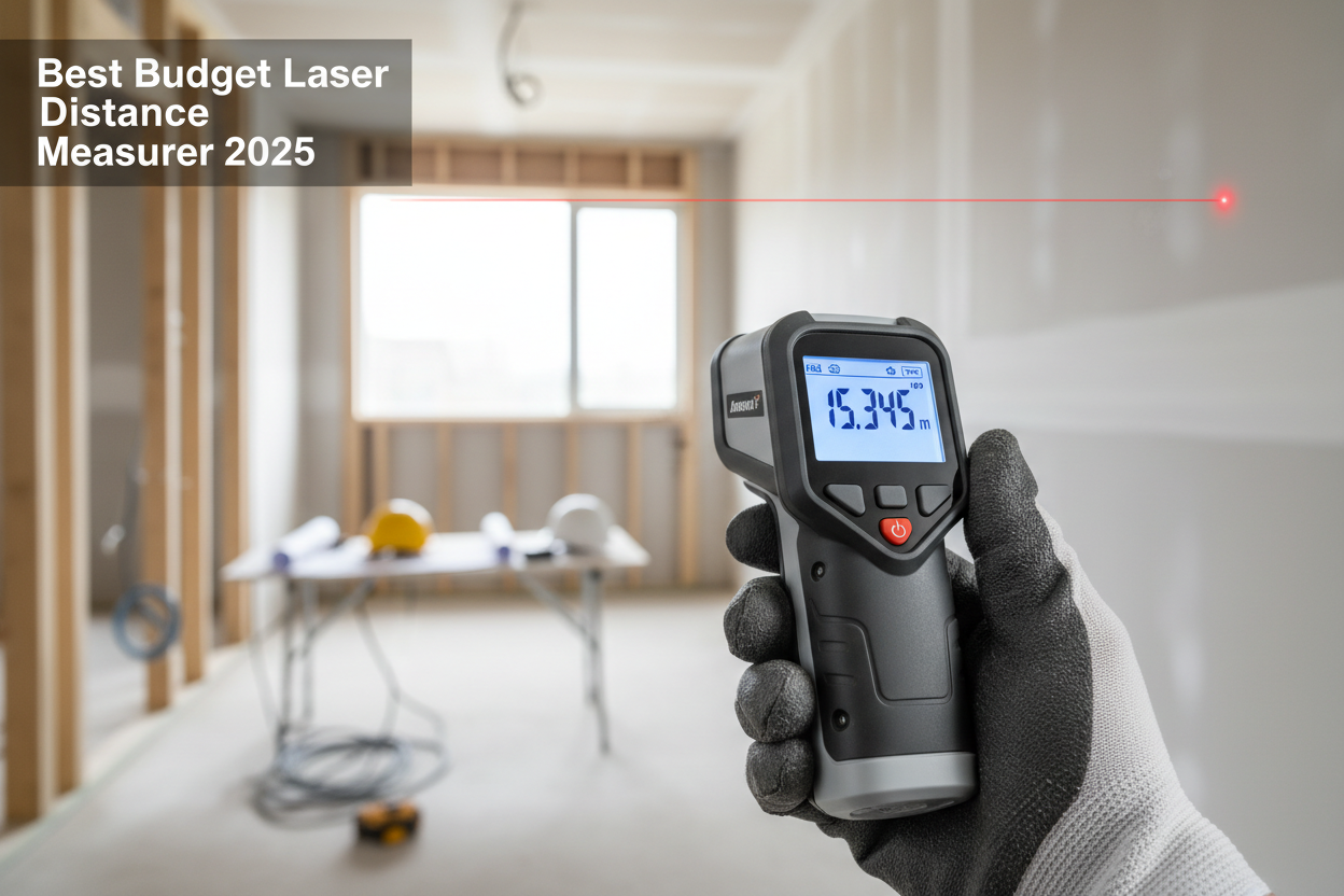 Best Budget Laser Distance Measurer 2025: Kiprim LD50E (165ft/50m) – Precision on a Dime - Kiprim