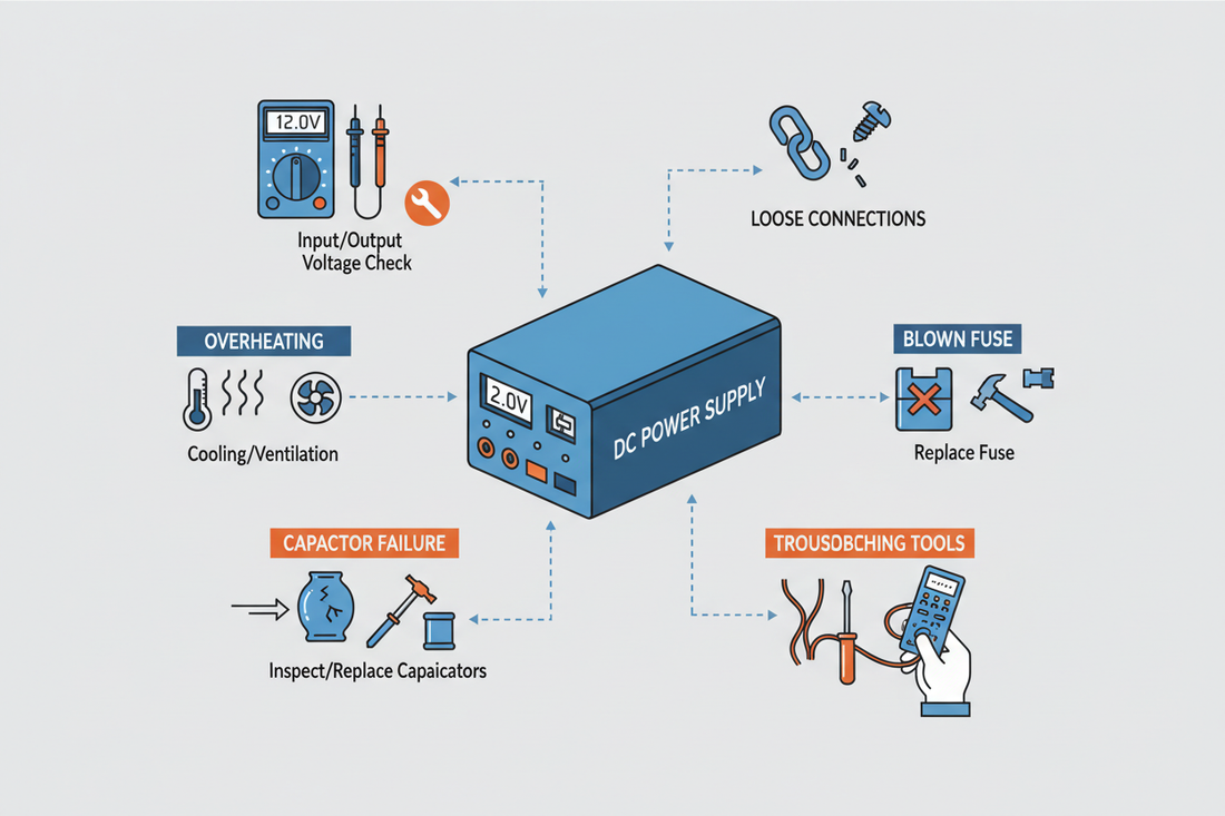 Common DC Power Supply Problems and How to Fix Them Kiprim