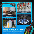 Kiprim GD01 Gas Leak Detector with 9.4-Inch Probe - Kiprim