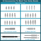 Kiprim  ES2 Electric Screwdriver 4V Torque Cordless Screwdriver Gun Kiprim