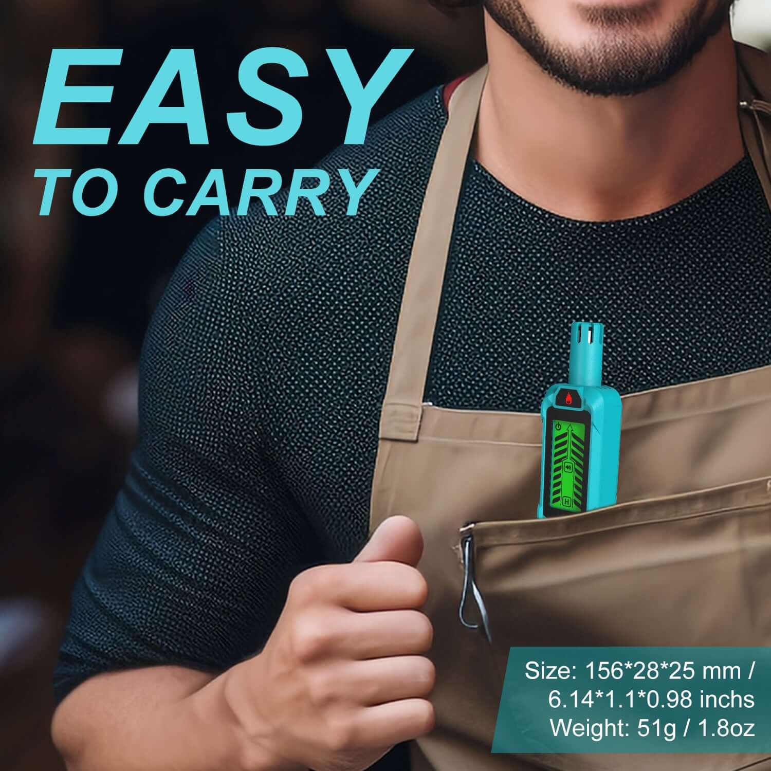 Kiprim GD01A Natural Gas Leak Detector - Kiprim