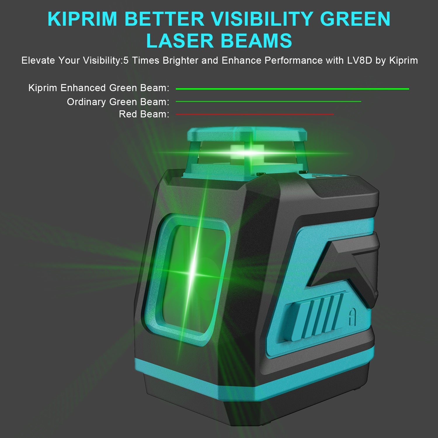 Kiprim LV8D Green Laser Level Kiprim