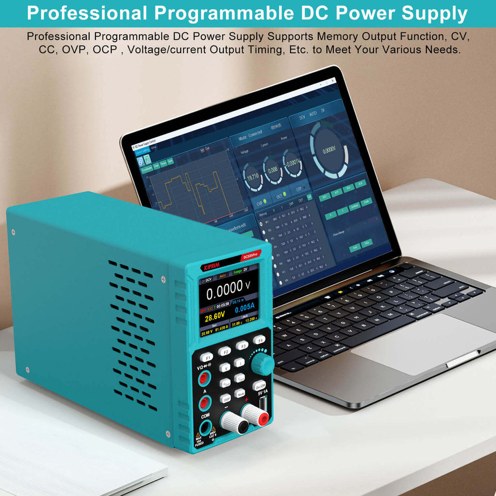 Kiprim DC605Pro 2-in-1 Programmable Power Supply - Kiprim
