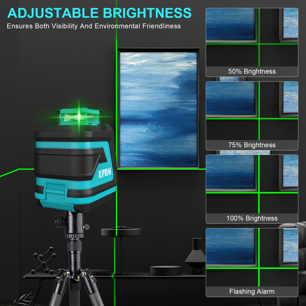 Kiprim LV8D Green Laser Level Kiprim