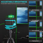 Kiprim LV8D Green Laser Level Kiprim