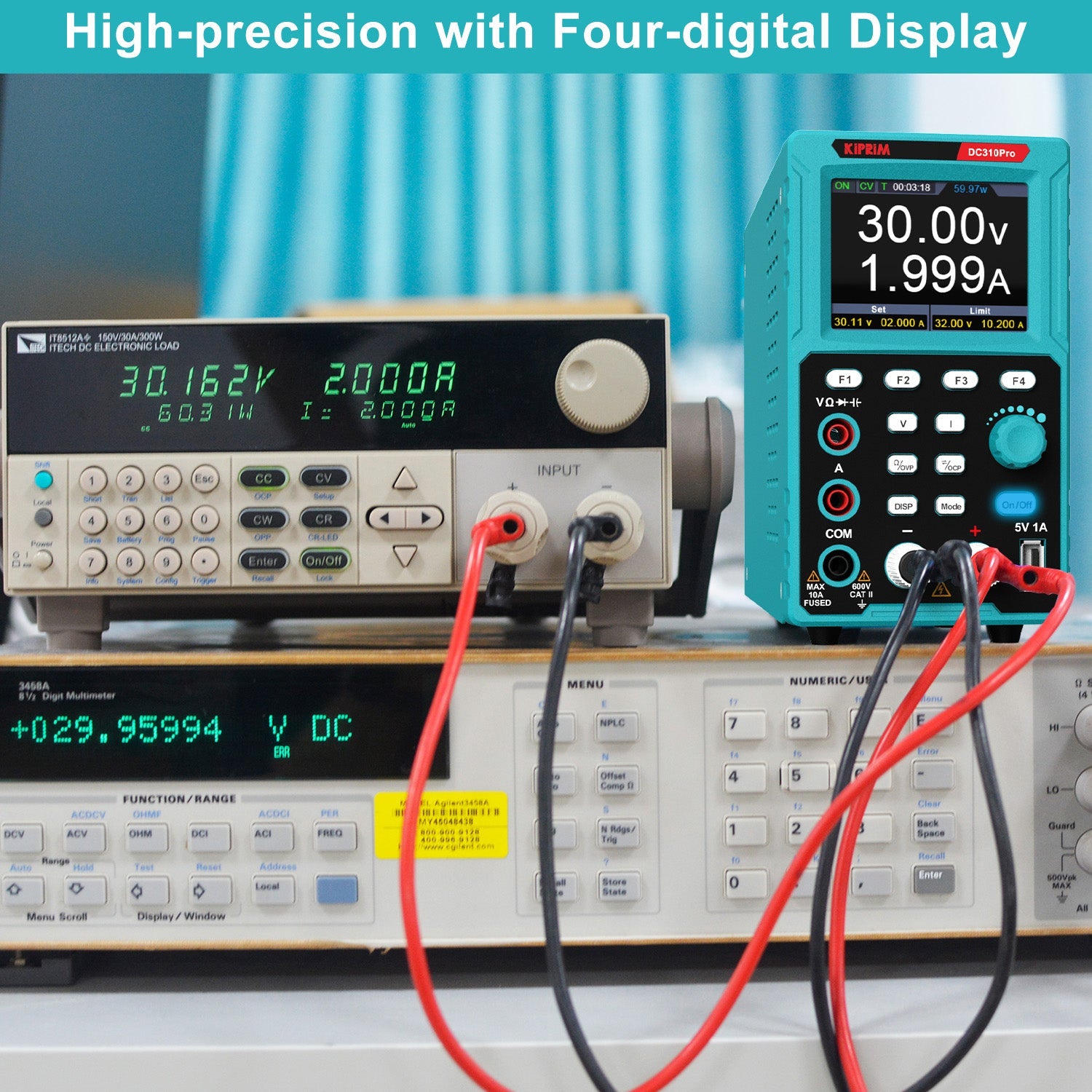 Kiprim DC310Pro 2-in-1 Programmable Power Supply Kiprim