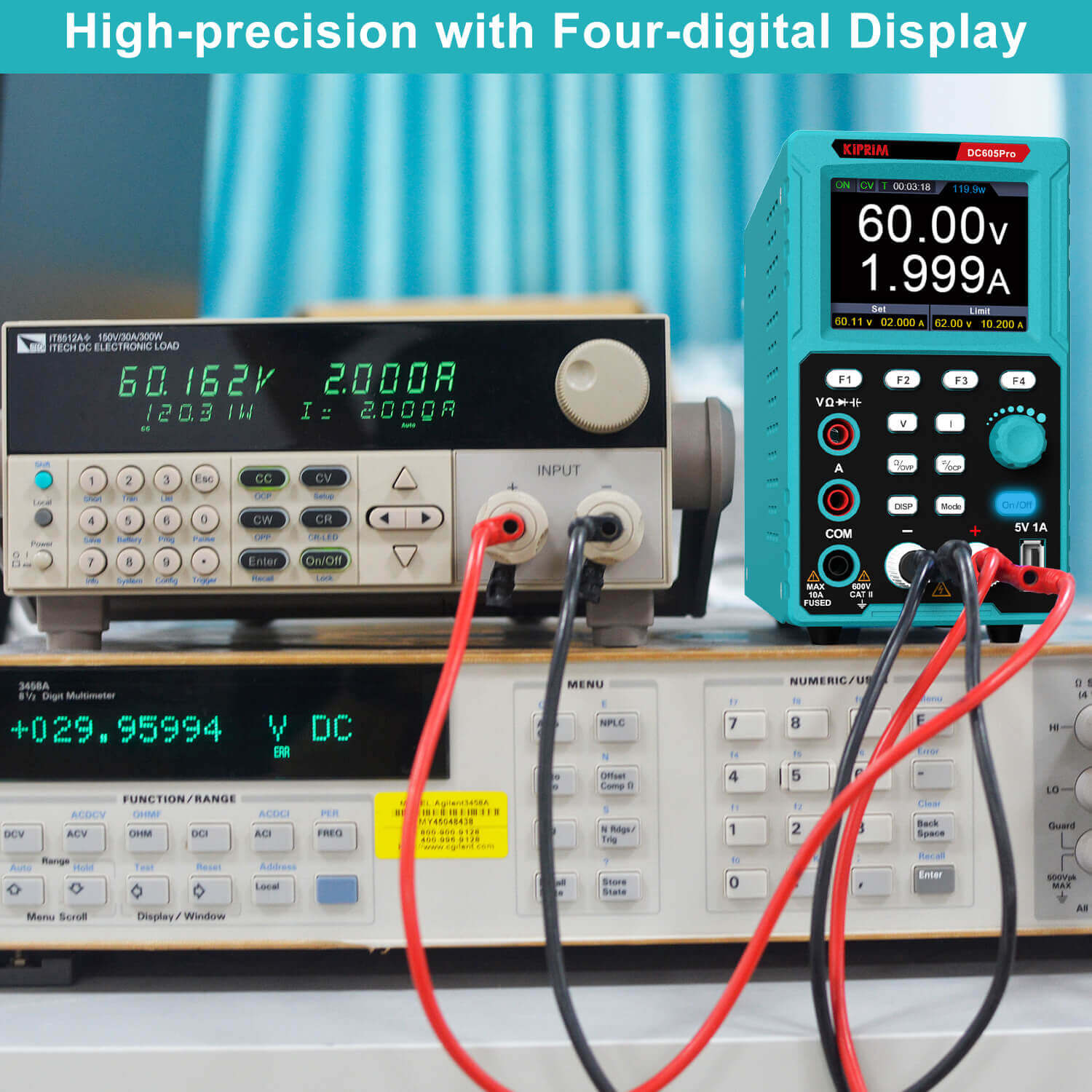 Kiprim DC605Pro 2-in-1 Programmable Power Supply - Kiprim
