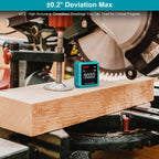 Kiprim AG01 Digital Inclinometer - Digital Level with 3 Sided Magnetic Foot, LCD Backlight, Absolute/Relative Measurement, Ideal for Woodwork, Construction & DIY