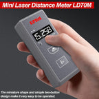 Kiprim® Laser-Entfernungsmesser 70 m LD70M mit Einheitenwechsel m/ft und variablem Referenzpunkt