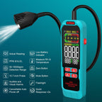 Kiprim® GD02 Gasmelder mit 40 cm Schwanenhals, Echtzeit-Gaskonzentration, akustischer &amp; visueller Alarm