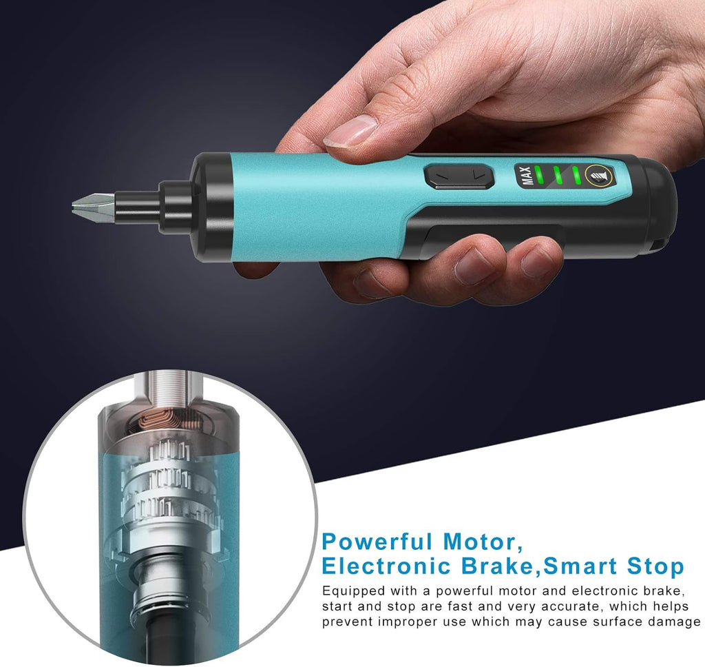 Kiprim® ES2 Elektrischer Schraubendreher 4V Akku - Kiprim