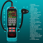 Kiprim® GD02 Gasmelder mit 40 cm Schwanenhals, Echtzeit-Gaskonzentration, akustischer &amp; visueller Alarm