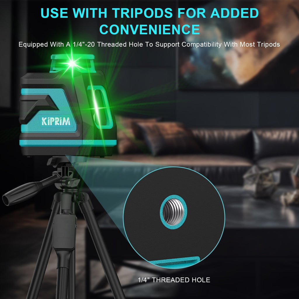 Kiprim LV8D Green Laser Level Kiprim