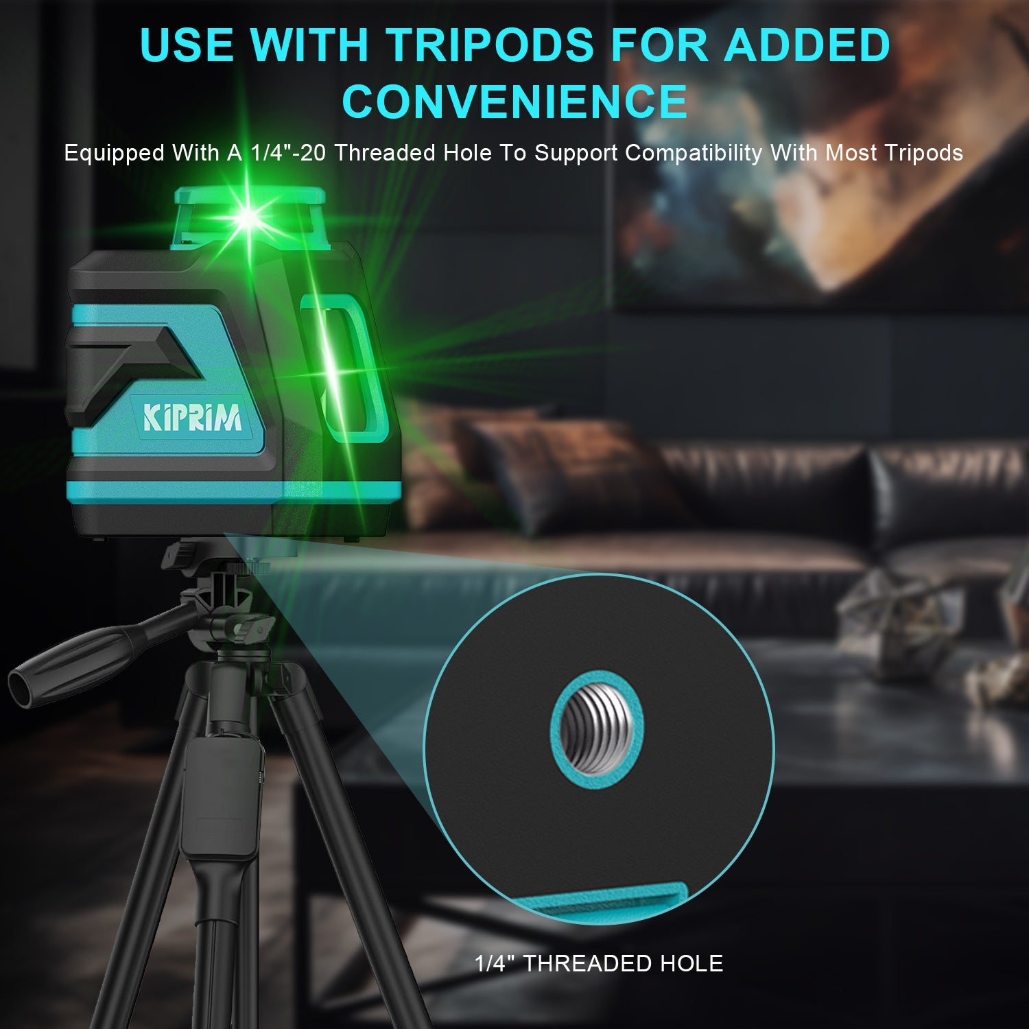 Kiprim LV8D Green Laser Level Kiprim