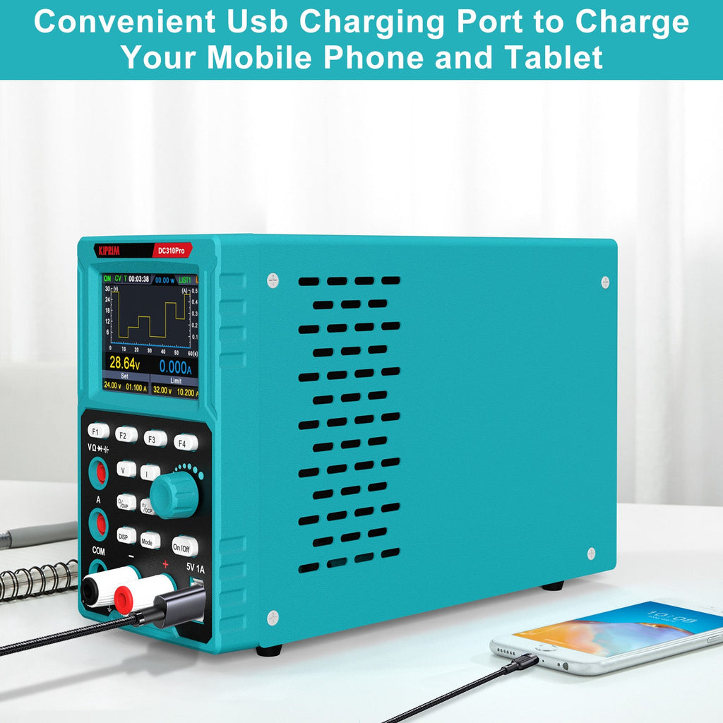 Kiprim DC310Pro 2-in-1 Programmable Power Supply Kiprim
