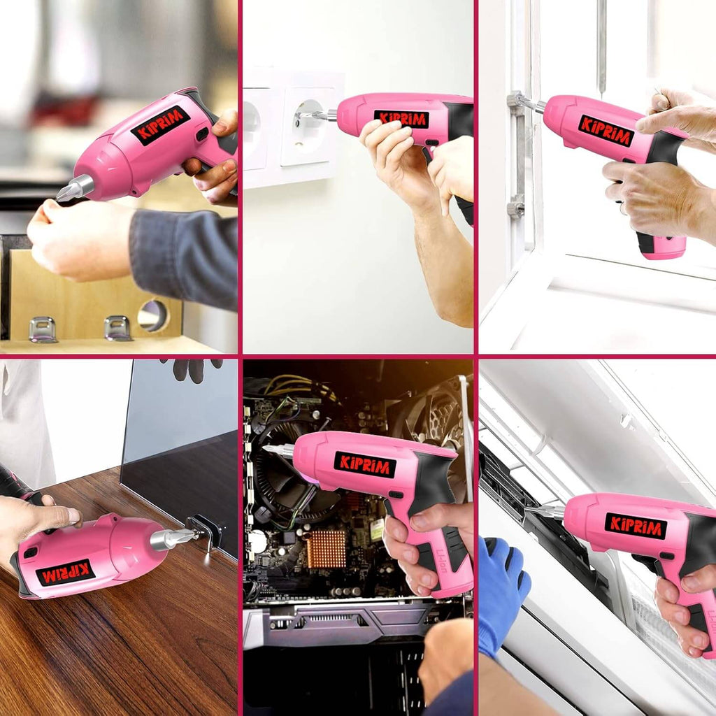 Kiprim ES5 Pink Electric Screwdriver Kiprim
